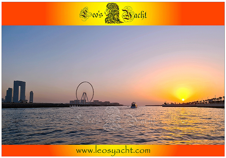 Dubai Marina's Sunset
